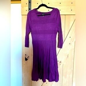 Worthington Medium Fit & Flare Sweater Dress